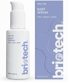 BRIOTECH Babies & Kids Skin Serum, Hypochlorous Acid Gel, HOCl, 3.4 fl oz | Vegan formula to soothe redness, bumps, support against diaper irritation, quick-dry relief for skin management care