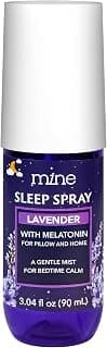 Lavender Sleep Spray with Melatonin - Natural Pillow Mist for Deep Sleep - Calming Lavender Linen Bed Spray for Adults, Gifts for Teen Girls and Women