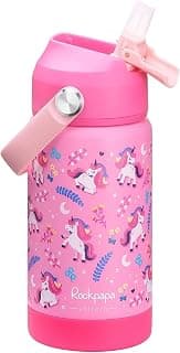 BPA Free, Leak-Proof, Cupholder Friendly, Insulated Keeps Drinks Cold Longer For School, Home, Travel, Boys, Girls