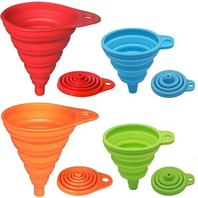 Tired of Spills? Grab This Top-Rated Collapsible Funnel Set Deal!