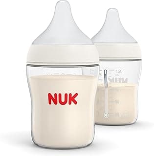 NUK Perfect Match Natural + Anti-Colic Bottle, 5 oz, 2 Pack