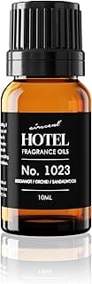 AirScent Hotel Diffuser Oil No. 1023 - Baccarat Hotel Inspired - 10 mL | Bergamot Orchid Sandalwood - Premium Fragrance Oil for Ultrasonic and Waterless Diffusers and Crafting - 0.34 fl oz Bottle