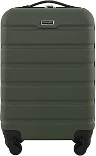 22" Hardside Spinner Carry-On Luggage, Olive