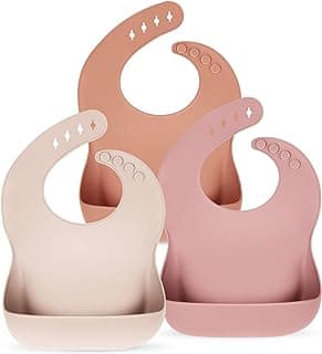 Soft Adjustable Waterproof Bibs for Feeding Essentials