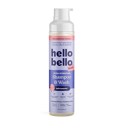 Hello Bello Plant-Based 2-in-1 Shampoo & Body Wash for Babies