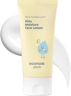 Lightweight daily face lotion for kids' sensitive skin. Cica & allantoin, barrier support, non-sticky. Hypoallergenic, 3+.