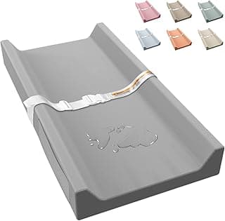 Soft Diaper Changing Mat 32" x 16.6" Comfortable Infant Changing Station for Dresser & Table
