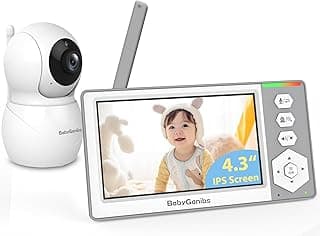 Amazon Deal Alert: Baby Monitor with Camera and Audio, 4.3'' Video Baby Monitor with 1000ft Long Range and 30-Hour Battery, No WiFi,Night Vision, ECO Mode, 2-Way Talk