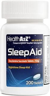 Helps you fall asleep, relieves occasional sleeplessness. One-tablet dose, no pain reliever. Adults & 12+.