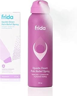 Frida Mom Anesthetic Spray, Hospital Strength Benzocaine and Glycerin for Instant Relief and Healing, Dermatologist Tested, with Aloe and Witch Hazel, Postpartum Essentials, 3.5oz