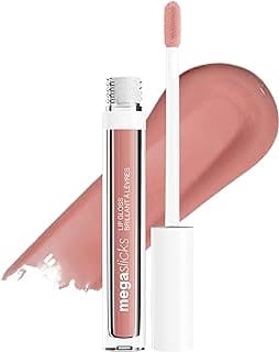 MegaSlicks Lip Gloss, Ultra-Glossy, Vitamin-E Enriched, Ultra-Gloss High Shine Moisturizing, Cruelty-Free & Vegan - Snuggle Sesh
