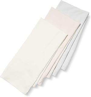 Amazon Essentials Unisex Babies' Swaddle Blankets for Boys and Girls, Pack of 3