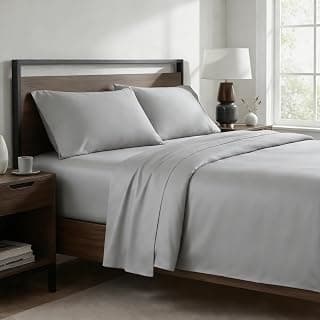 800 Thread Count 100% Egyptian Cotton Sheets Queen Size - 4 Piece Set Luxury Sateen Bedding, Cooling & Breathable, 15" Deep Pocket Snug Fit, Soft Hotel Quality Bed Sheets