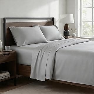 800 Thread Count 100% Egyptian Cotton Sheets Queen Size - 4 Piece Set Luxury Sateen Bedding, Cooling & Breathable, 15" Deep Pocket Snug Fit, Soft Hotel Quality Bed Sheets