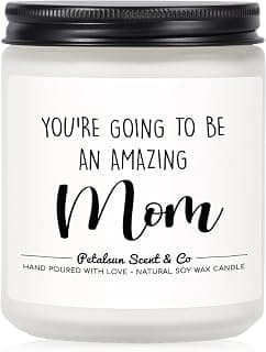 New Mom Gifts, Mom to be, Lavender Scented Candle