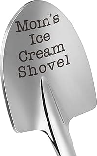 Funny Gifts for Mom Mothers Day - Mom Mother's Day Birthday Gifts from Daughter Son Kids Mom's Ice Cream Shovel Spoon Scoop Gift for Mother-in-law Mama Mommy Anniversary Present Ideas Kitchen Gadgets