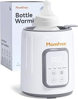 Bottle Warmer, 8-in-1 Fast Baby Bottle Warmer, Grey | for Breastmilk and Formula, Accurate Temperature Control, Automatic Shut-Off, Multifunctional for All Bottles