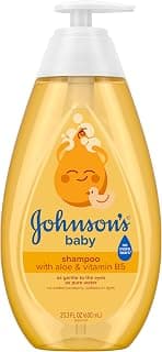 Johnson's Baby Shampoo with Aloe & Vitamin B5, Tear-Free, 20.3 fl. oz