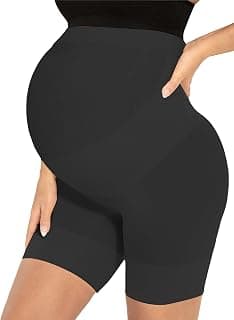 Narcissus "Baby Bump Seamless Maternity Shapewear, All Day Comfort Mid-Thigh Belly Support Anti Chafing for Under Dresses
