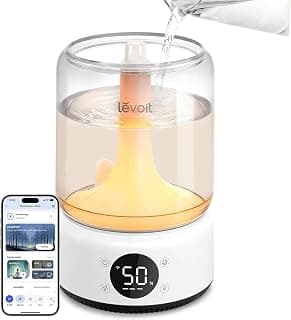 Easy Clean, 21dB/42H Runtime, for Baby/Plants, APP/Voice Control, Light/Music Scene Mode, NeoClassic 450S