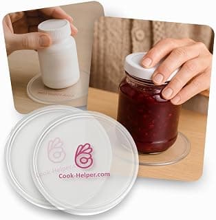 One-Handed Gadget to Secure Any Item, Open Jars & Bottles, Mix Food in A Bowl. Useful Adaptive Equipment for One Hand - Great Gift Idea for Those with Weak or Injured Hands (2 х 4.7")