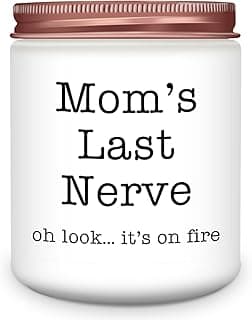 Gifts for Mom from Daughter Son, Best Mom Gifts, Funny Mom, Birthday Thanksgiving for Mom Stepmother Adoptive Mother, Mom's Last Nerve