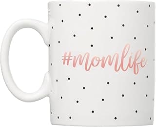 We Are Obsessed With This: Little Pear Mom Life Mug, Mothers Day Gifts, Ceramic Coffee Cup, Ideal Gift for New and Expecting Moms, Dishwasher Safe and Microwave Safe, Polka Dot, 13oz