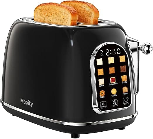 Mecity Toaster Deal Alert: Touch Screen Retro Toaster Slashed on Amazon!