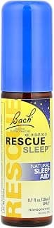 Bach RESCUE SLEEP Spray 20mL, Natural Sleep & Stress Relief Aid, Homeopathic Flower Essence, Vegan, Free of Melatonin, Sugar, and Gluten, Non-Narcotic, Non-Habit Forming