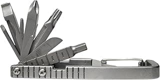 PELZ 12-in-1 Carabiner Multitool with Bottle Opener & Screwdrivers