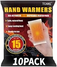 Hand Warmers Disposable - Up to 15 Hours of Heat - 10/50/100/200 Pack Super Lasting Air Activated Warmers, All Natural, Portable for Body, Hands & Toes - Odorless Hot Warmer Heater for Outdoor