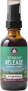 WishGarden Herbs Stress Release for Pregnancy, Herbal Tincture, 2oz | Lemon Balm & Chamomile, Nervous System Support, Postpartum-Safe, USDA Organic, Vegan