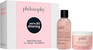 you're so amazing gift set - 2-pc. amazing grace hydrating shower gel (6oz) & whipped body crème (4oz) - moisturizing bath & body duo for women