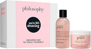 you're so amazing gift set - 2-pc. amazing grace hydrating shower gel (6oz) & whipped body crème (4oz) - moisturizing bath & body duo for women