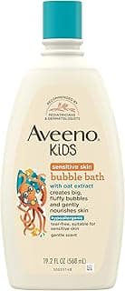 Aveeno Kids Bubble Bath Sensitive Skin 19.2 Ounce