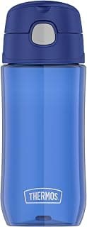 Push-Button Lid, Covered Spout, Carry Handle, Dishwasher Safe & BPA-Free Tritan Bottle