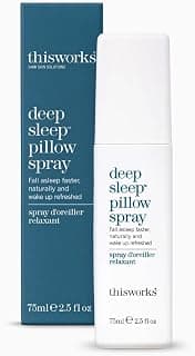 This Works Deep Sleep Pillow Spray 2.5 fl oz - Aromatherapy Sleep Mist | Natural pillow mist with Lavender, Camomile & Vetivert essential oils for calmer, more restful nights