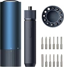 1/4'' Hex Bits, USB-C, 3 Torque Settings, LED Light, Ideal for Furniture, Home Repairs