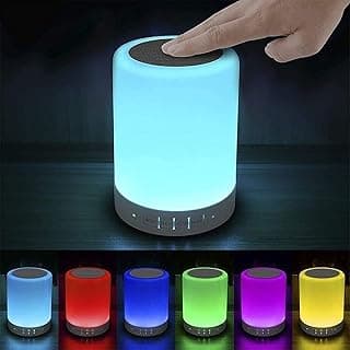 Trending on Amazon: Elecstars Touch Bedside Lamp - with Bluetooth Speaker, Dimmable Color Night Light, Outdoor Table Lamp with Smart Touch Control, Best Gift for Men Women Teens Kids Children Sleeping Aid