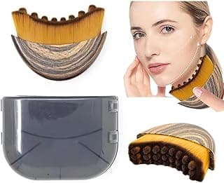 1/2 PCS Lymphatic Contour Face Brush for Sculpting – Anti-Puffiness, Detox & Lift, Improves Skin Glow & Absorption(1 Pcs Contour Face Brush)