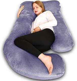 Is It Worth Buying: Chilling Home Pregnancy Pillow, U Shaped Full Body Maternity Pillow 58 inch, Pregnant Women Must Haves Pregnancy Pillows for Sleeping with Removable Cover