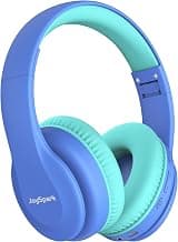 85/94dB Volume Limited, Bluetooth 5.3, Stereo Sound, Lightweight Kids Wireless Headphones for Kids Toddler Travel School