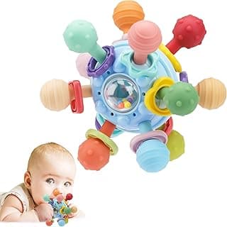 Price Drop: Baby Montessori Sensory Toys for 0-6 6-12 Months, Baby Teether Teething Toys for Babies 0 3 6 9 12 18 Months, Newborn Infant Learning Developmental Toys Gifts for 1 2 Year Old Boys Girls