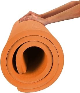 Hatha Yoga 4/5 inch TPE Yoga Mat Fitness & Exercise Mats Large Size 72"L x 32"W Non-Slip Anti-Tear For Women Men
