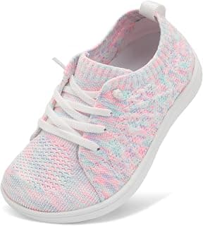 Mom's Pick of the Week: Toddler Shoes Girls Boys Wide Barefoot Shoes Minimalist Walking Sneakers Zero Drop Slip on Tennis Shoe Breathable Naturally Flexible