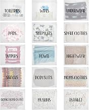 15 Pack Hospital Bags for Labor and Delivery,11 x 14 Inch | Maternity Hospital Essentials for Mommy Dad Newborn Baby,Diaper Organizing Pouches Pre Packed First Time New Mom Must Haves