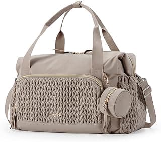 mommore Diaper Bag Tote, Large Capacity Travel Diaper bags, Hospital Bag for Labor Delivery, Baby Bag with Pacifier Case | Hospital Bag