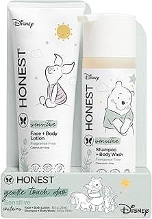 The Honest Company Shampoo & Lotion Bundle, Disney Design, 18.5 fl oz