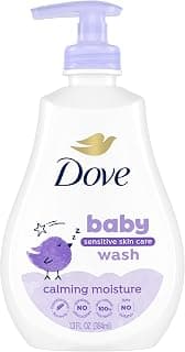 For a Calming Baby Bath Wash Hypoallergenic and Tear-Free, Washes Away Bacteria