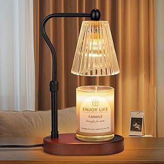 seenlast Candle Warmer Lamp with Timer Dimmer Adjustable Height,Mothers Day Gifts,Electric Wax Warmer Vintage Home Decor for Scented Jar Candles,Birthday Gifts for Women